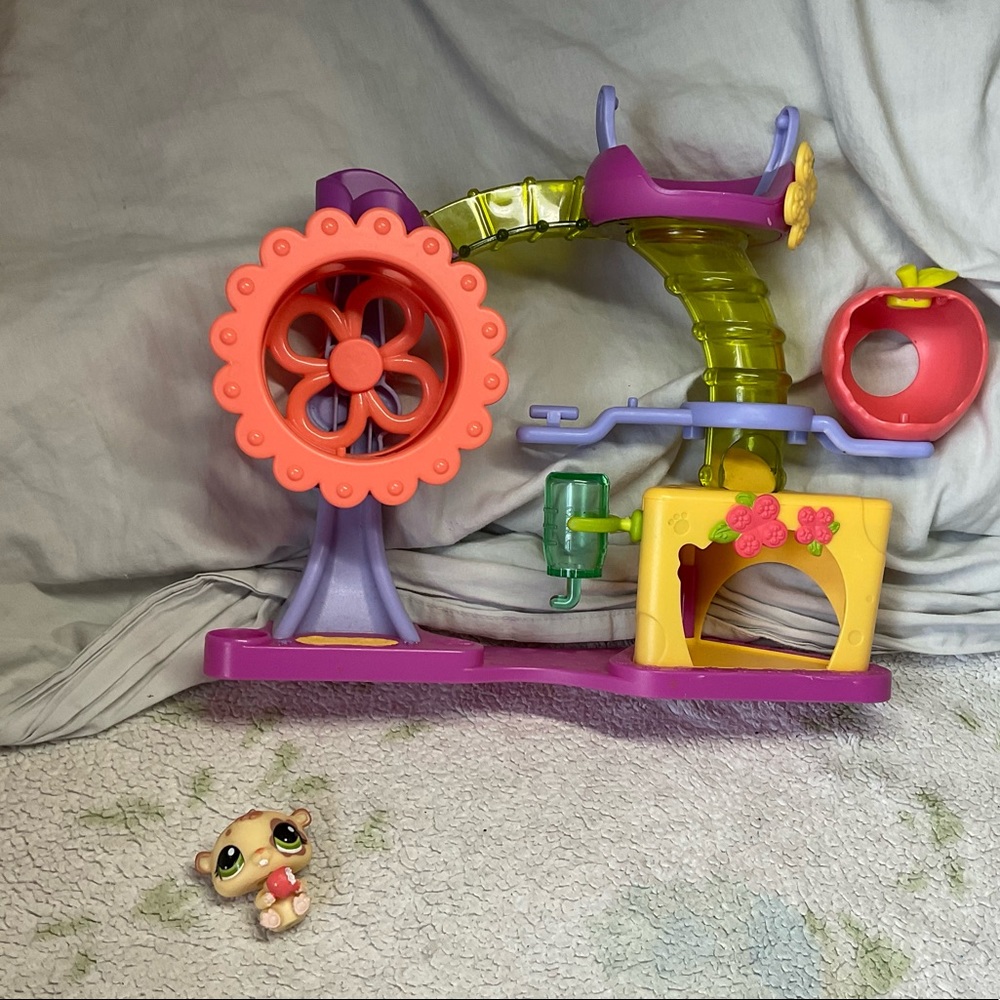 Littlest pet shop hamster playset
